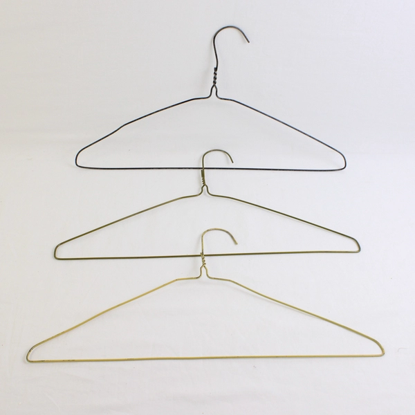 Lot of 20 Metal Wire Hangers for Clothing Shirts Standard Adult Size