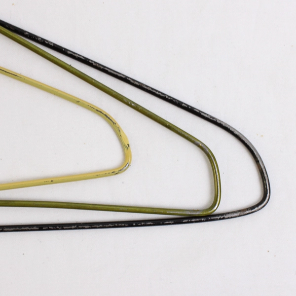 Lot of 20 Metal Wire Hangers for Clothing Shirts Standard Adult Size