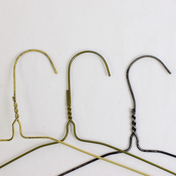 Lot of 20 Metal Wire Hangers for Clothing Shirts Standard Adult Size