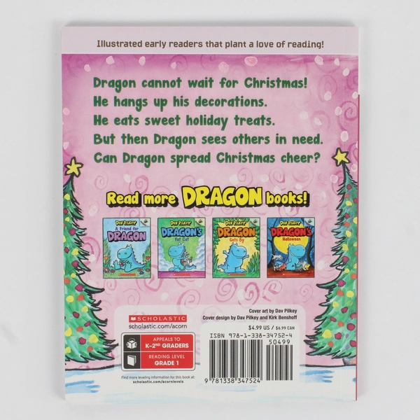 Dragon's Merry Christmas by Dav Pilkey 2020 Scholastic Paperback