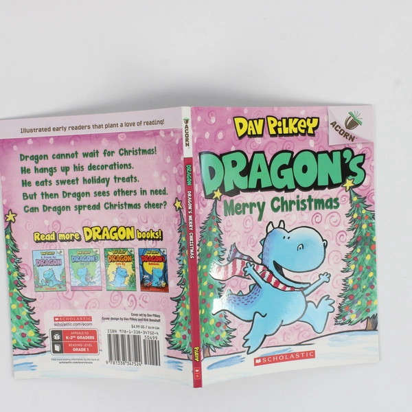 Dragon's Merry Christmas by Dav Pilkey 2020 Scholastic Paperback