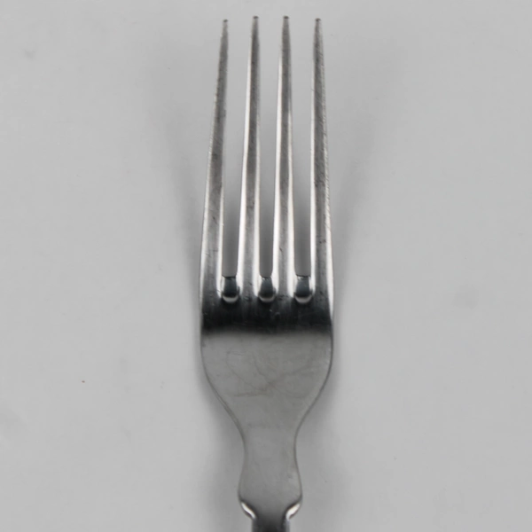 Lot of 5 Ikea Stainless Flatware Dinner Forks Unknown Pattern 8" Hard to Find 