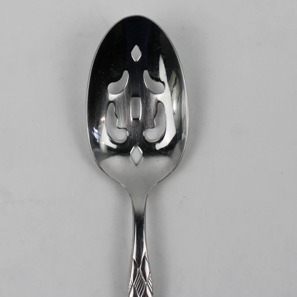 J A Henckels (Zwilling) Braid Pattern 18/10 SS Serving Spoon 8.25" Rare HTF