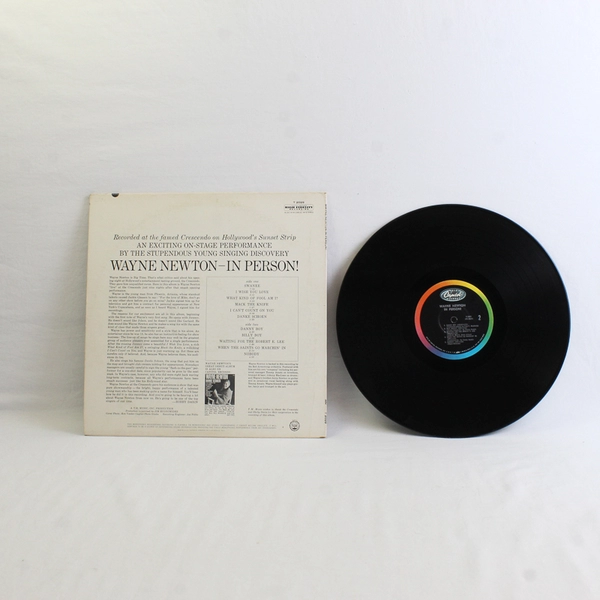 Wayne Newton in Person! Vinyl Record LP 