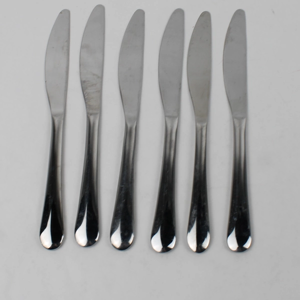Lot Of 6 Gourmet Settings Ginger (Stainless) Flatware Dinner Knives 9.5" Long