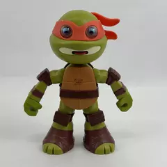 Playmates 2015 Teenage Mutant Ninja Turtles Squeeze 'Ems Talking Michelangelo