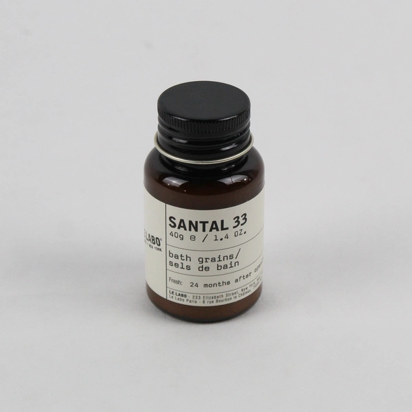 Le Labo Santal 33 Travel Size Luxury Fragrance Bath Grains 1.4 oz