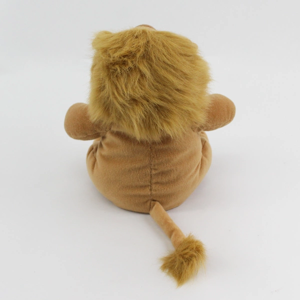 Vintage New View Picture Pals Beanbag Plush Lion W/ 3x3  Photo Picture Frame 10"