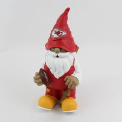 FOCO Kansas City Chiefs NFL Garden Gnome 11" Tall 