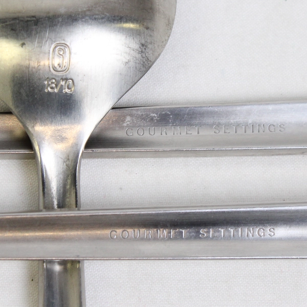 Lot of 3 Gourmet Settings 18/10 Teaspoons 6.75"