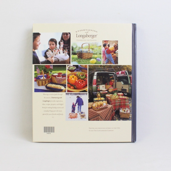 Entertaining with Longaberger: Celebrating the Seasons HC Book, 2003