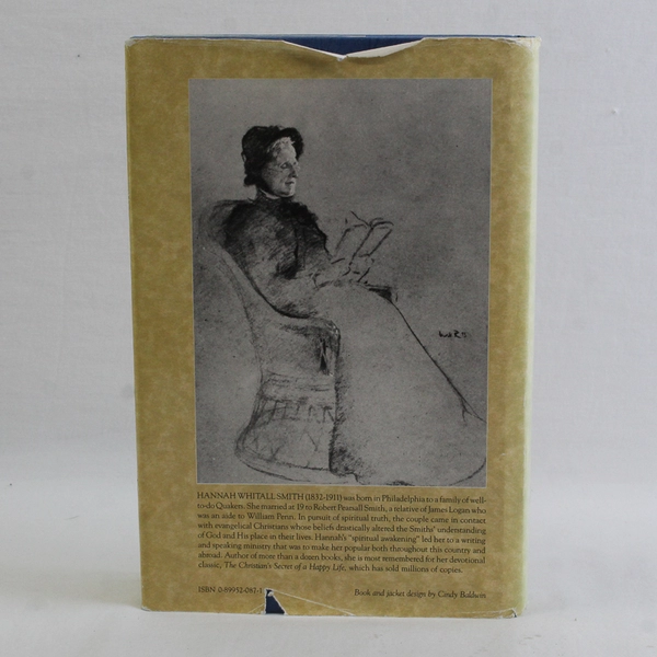 VTG The Unselfishness of God by Hannah Whitall Smith 1987 Hardcover Dust Jacket