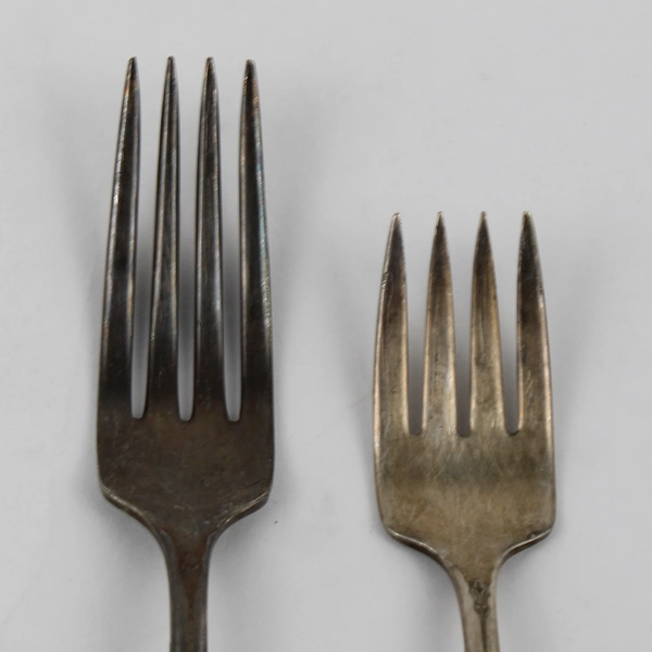 Lot Of 5 WM Rodgers IS Flatware 1 Dinner Fork 4 Salad