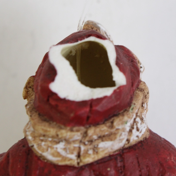 Lot of 3 Whimsical Santa Claus Hanging Ornaments