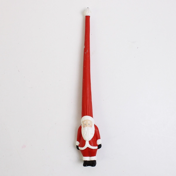 Lot of 3 Whimsical Santa Claus Hanging Ornaments