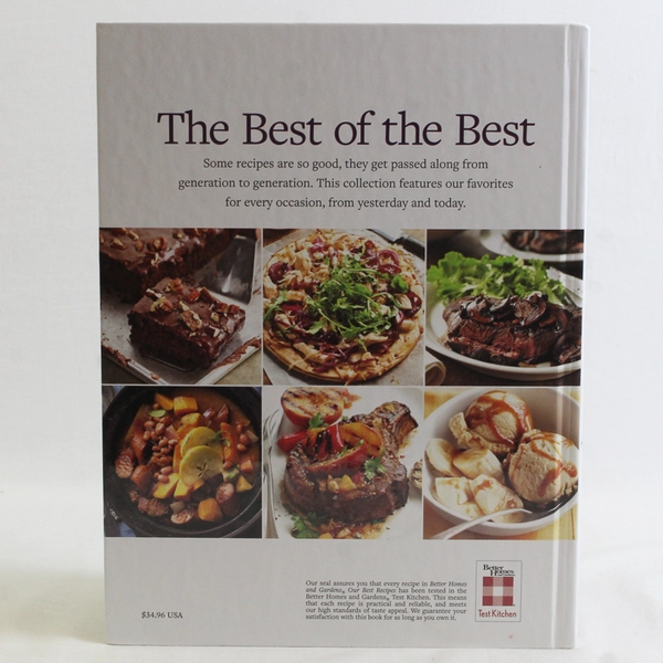 Better Homes And Gardens Our Best Recipes HC Cookbook 350 Family Favorites 2013