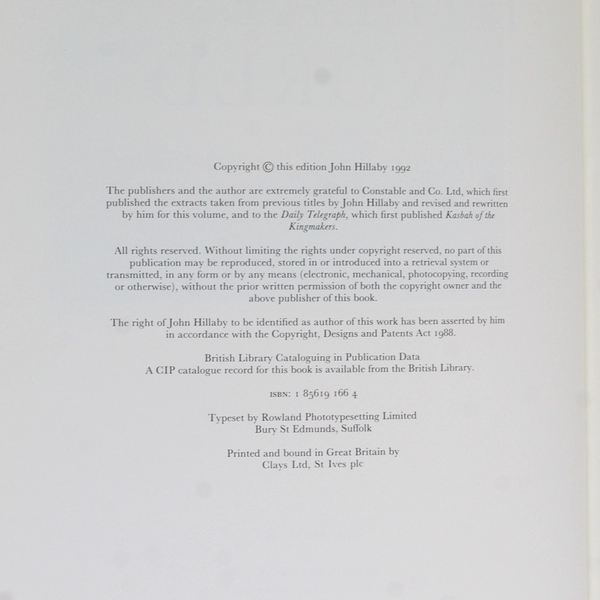 Hillaby's World Adventures Across Three Continents John Hillaby 1992 HC DJ