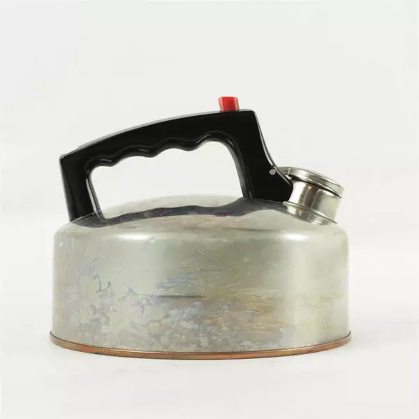 Stovetop Whistling Stainless Steel Tea Kettle Used, Pre-Owned