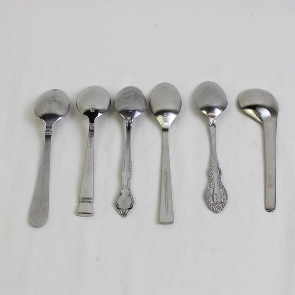 Mixed Lot of 20 Assorted Stainless Steel Spoons Wedding Event Flatware