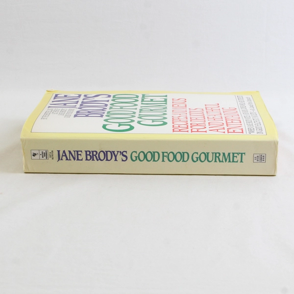 Good Food Gourmet Cookbook by Jane Brody 1992 Paperback Recipes & Menus