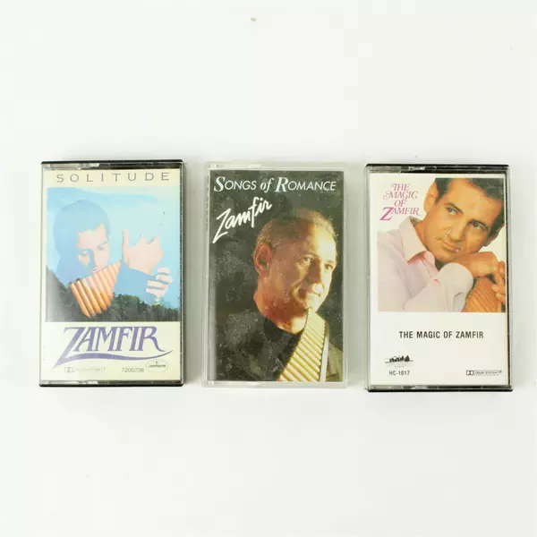 Lot of 3 Zamfir Cassette Tapes Vintage Untested