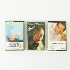 Lot of 3 Zamfir Cassette Tapes Vintage Untested
