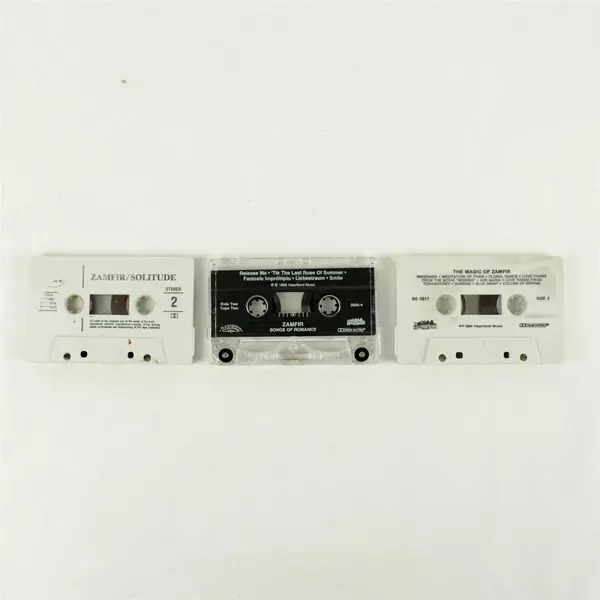 Lot of 3 Zamfir Cassette Tapes Vintage Untested