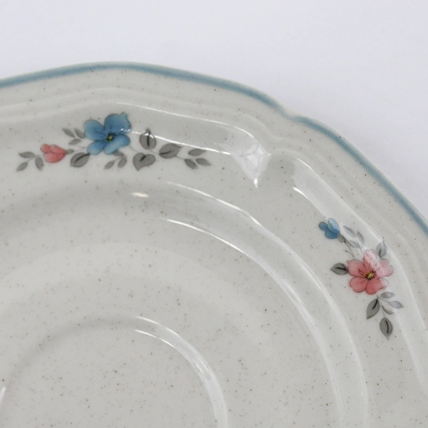3 Country Classics by Action 1988 Goose Floral  Saucers Japan