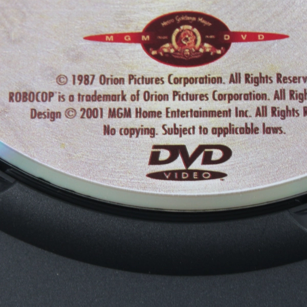 RoboCop DVD 1987 MGM Studios #1002565