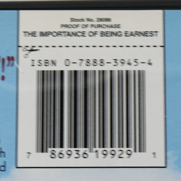 Importance of Being Earnest DVD 2002  #28086