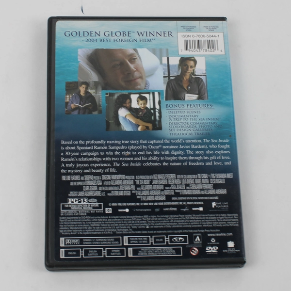 The Sea Inside DVD, 2004  #N7840