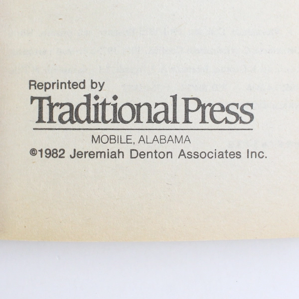 When Hell Was in Session by Jeremiah A Denton Jr with Ed Brandt 1982 Paperback