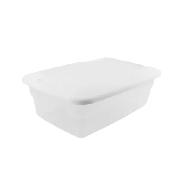 Sterlite Plastic Storage Bin Organizer 16x10.5x6.25in