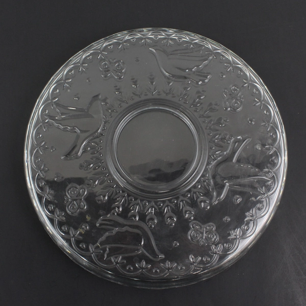 Vintage Indiana Glass Spring Garden 11.75 Inch Tray