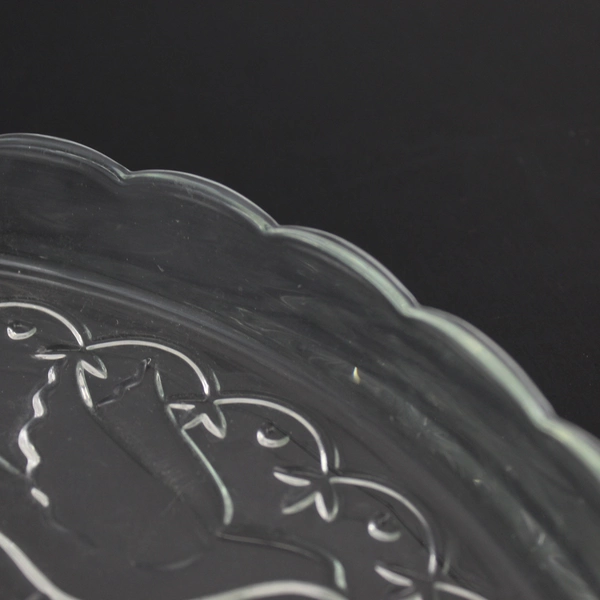 Vintage Indiana Glass Spring Garden 11.75 Inch Tray