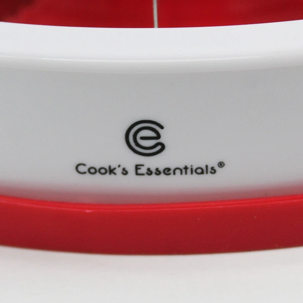 Cook's Essentials  Red And White Plastic Watermelon Slicer Stainless Steel Blade