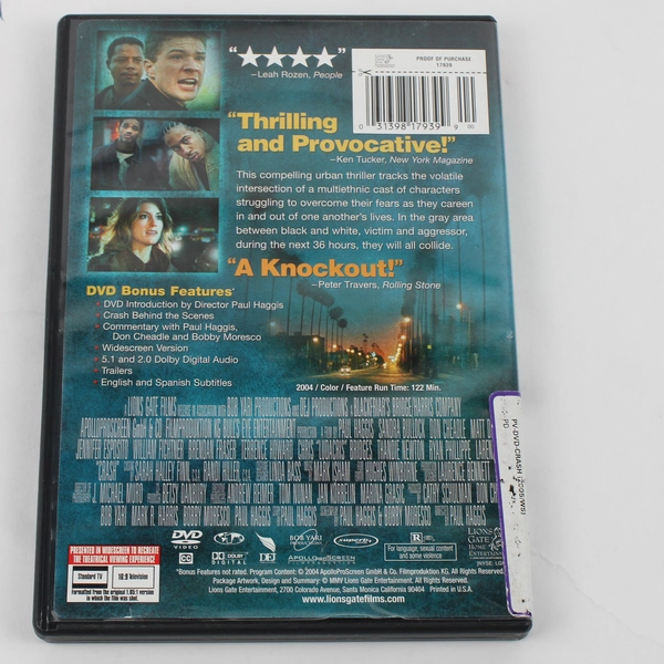 Crash DVD, 2004 Item # 17938