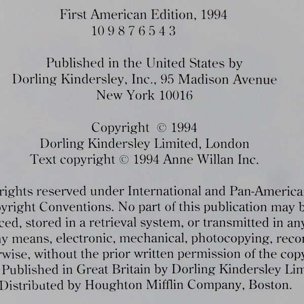 Anne Willan's Look & Cook Perfect Pies and Tarts 1st Edition 1994 Hardcover DJ