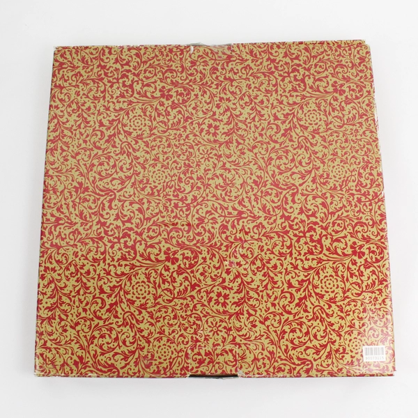 Home For The Holidays 15 Inch Caroling Crystal Platter Italy