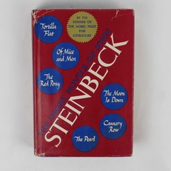Vintage The Short Novels of John Steinbeck 1953 Hardcover DJ Book Club Edition