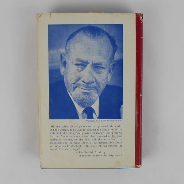 Vintage The Short Novels of John Steinbeck 1953 Hardcover DJ Book Club Edition