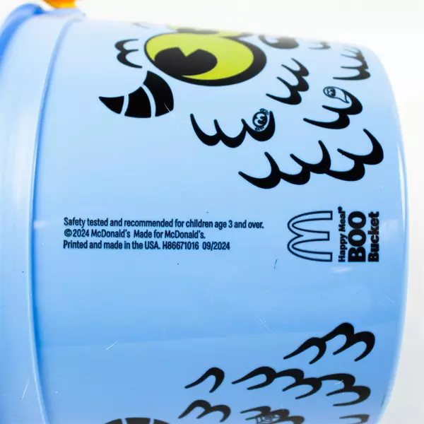 McDonald's 2024 Happy Meal Halloween Boo Bucket Berry Plastics 