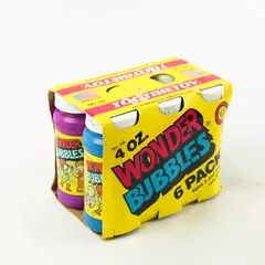 1987 TootsieToy Wonder Bubbles 6-Pack Vintage Bubble Bottles USA New