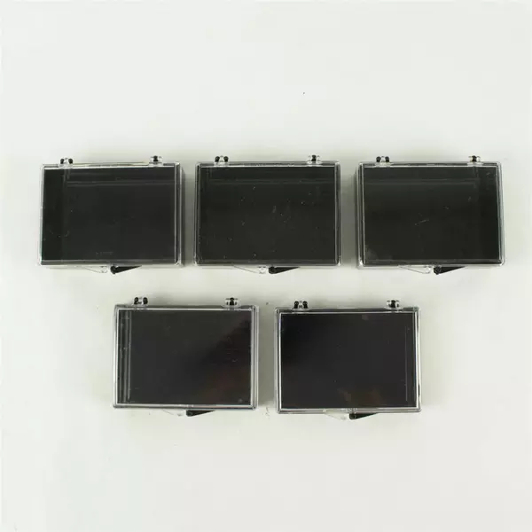 Lot of 5 Plastic Storage Cases Small Parts Organizer Craft Travel