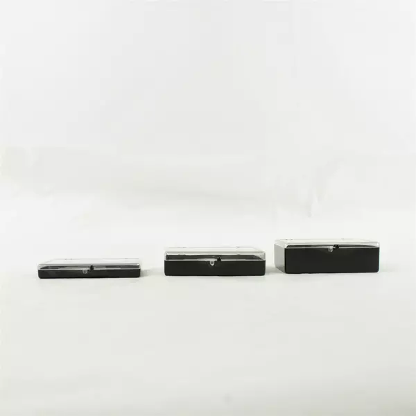 Lot of 5 Plastic Storage Cases Small Parts Organizer Craft Travel 