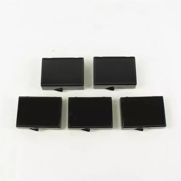 Lot of 5 Plastic Storage Cases Small Parts Organizer Craft Travel