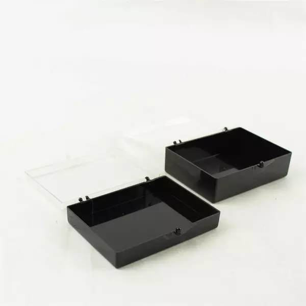 Lot of 5 Plastic Storage Cases Small Parts Organizer Craft Travel