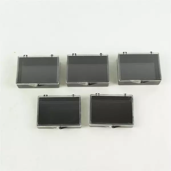 Lot of 5 Plastic Storage Cases Small Parts Organizer Craft Travel 