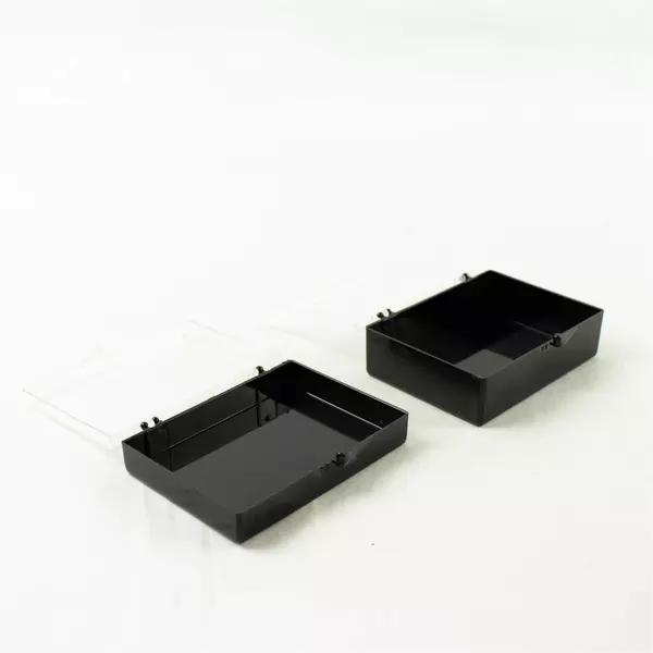 Lot of 6 Plastic Storage Cases Small Parts Organizer Craft Travel 