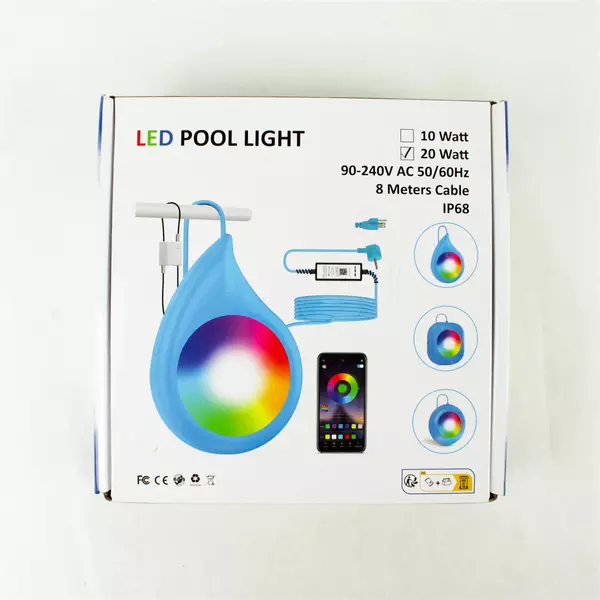 LyLmLe LED Pool Light Open Box New Unused Original Packaging
